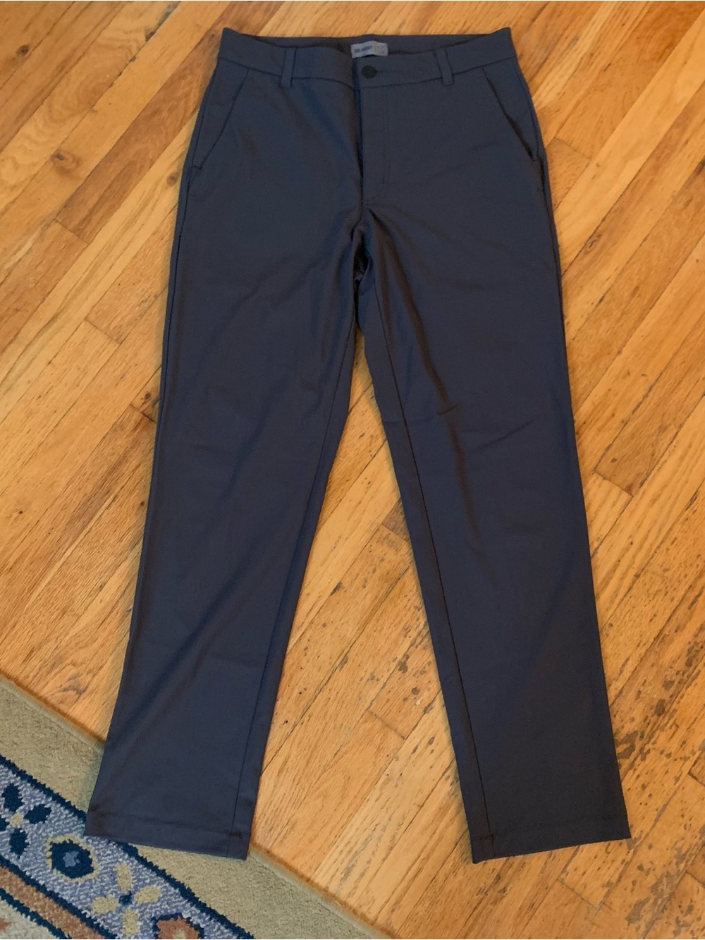 VRST Men's Commuter Performance Pants Size 31 Gray Tech Stretch Golf Chinos